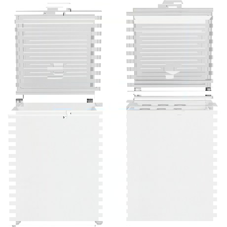 Lada frigorifica Liebherr GTP 2756, 240 L, StopFrost, Alarma, SuperFrost, 3 cosuri, L 128.5 cm, Alb